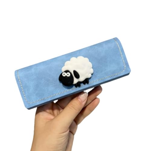 OATTIS Tragbare druckbeständige Retro Gläser Box Aufbewahrungsbox Mode Rahmen Gläser Box Sonnenbrille Aufbewahrungsbox,Color3 von OATTIS
