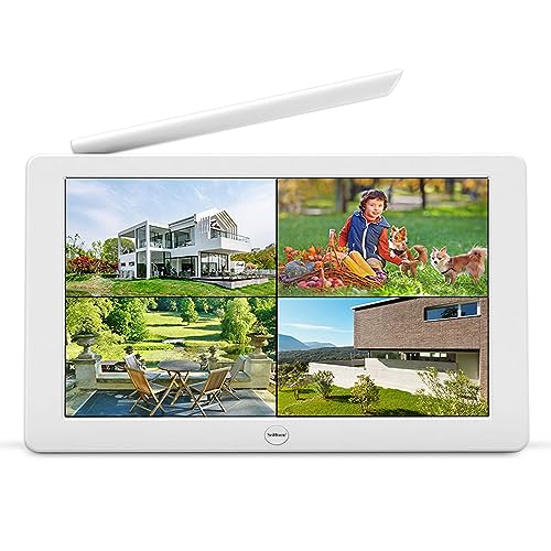 NVS009 NVR WiFi 10,1 Zoll: bis zu 8 Kameras, SriHome App, HDD, 60 Meter WiFi-Abdeckung, HDMI/VGA/MIPI-Ausgang, integriertes Audio von OBA