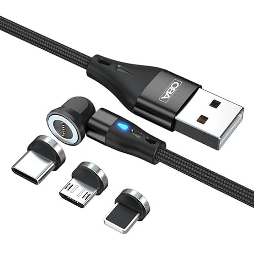OBA 4. Generation Magnetkabel, Schnellladung und Datenübertragung für Smartphone Micro-USB/USB-C Universal 7 PIN OBA 4. Generation Magnetkabel, Schnellladung und Datenübertragung für Smartphone Micro-USB/USB-C Universal 7 PIN von OBA