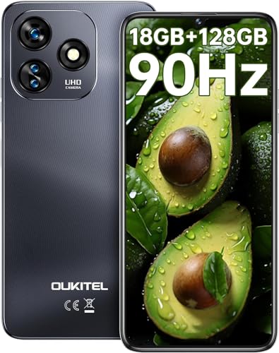 OBA Oukitel C51 mit 6GB RAM und 128GB Speicher, Dual-SIM, schwarz von OBA