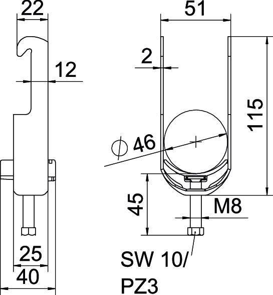 OBO BS-W1-K-46 FT Bügelschelle 2056 40-46mm tauchfeuerverzinkt 1187738 OBO BS-W1-K-46 FT Bügelschelle 2056 40-46mm tauchfeuerverzinkt 1187738 von OBO Bettermann GmbH & Co. KG