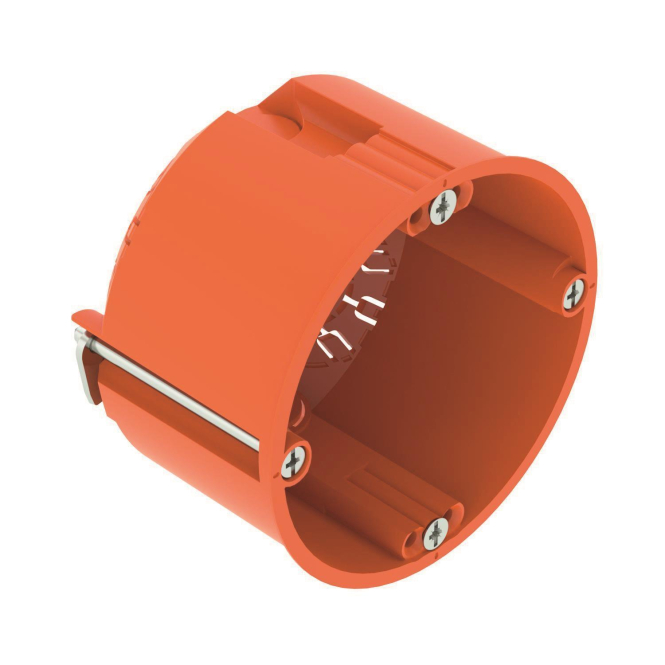 OBO HG 47 HW Gerätedose Ø68mm H47mm orange 2003802 (Inhalt 25 Stück) von OBO Bettermann GmbH & Co. KG