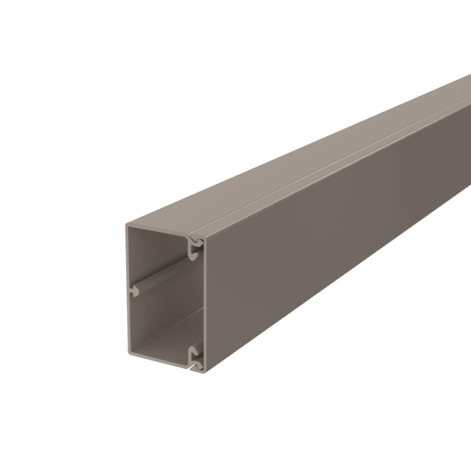 OBO WDK40060GR Wand-u.Deckenkanal m.Bodenlochung 40x60x2000 PVC 6025633 (Inhalt 2 Stück) von OBO Bettermann GmbH & Co. KG