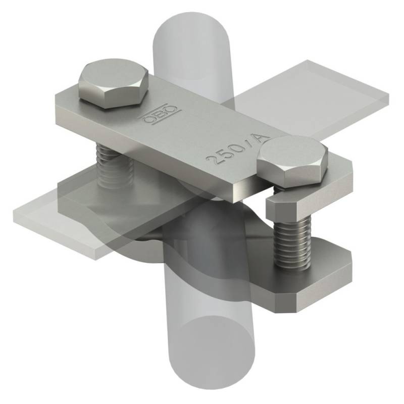 10 Stk. OBO Bettermann Diagonalklemme 250 A-VA 5313023 von OBO Bettermann