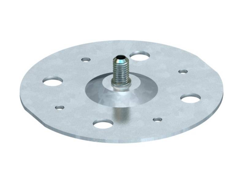 10 Stk. OBO Bettermann Fussplatte 199 DIN 5208017 von OBO Bettermann