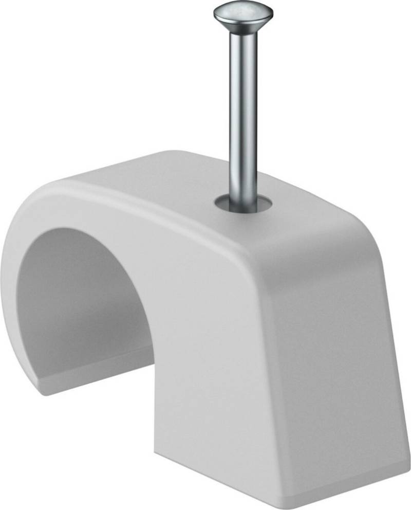 100 Stk. OBO Bettermann Haft-Clip m.Nagel 2028 40 LGR 2228904 von OBO Bettermann