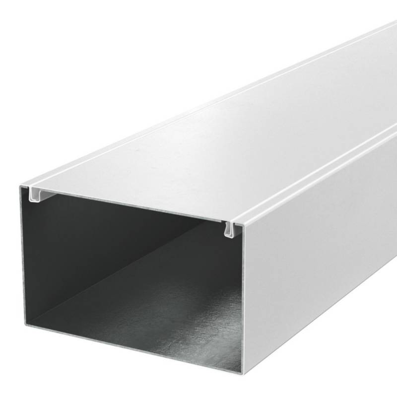 2 Mtr. OBO Bettermann Installationskanal Metall PLM D 1220 RW 7218014 von OBO Bettermann