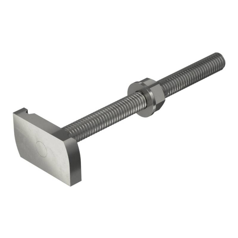 20 Stk. OBO Bettermann Hammerkopfschraube MS41HB M8x100 A4 1148418 von OBO Bettermann