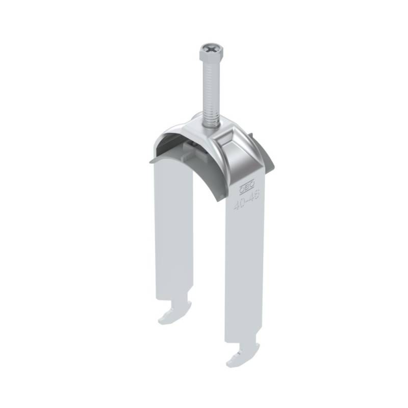 50 Stk. OBO Bettermann Bügelschelle BS-H2-K-46 ALU 1186443 von OBO Bettermann