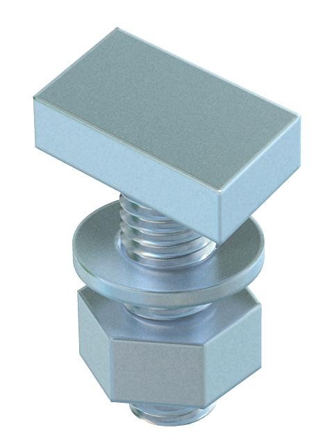 50 Stk. OBO Bettermann Hammerkopfschraube ACMHB M6x30 A4 1148076 von OBO Bettermann