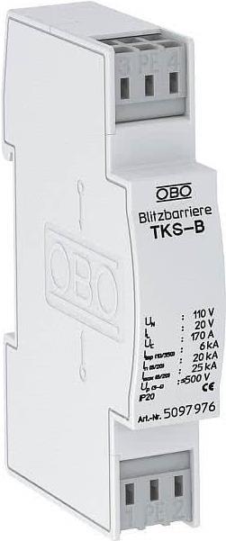 Blitzbarriere 120V AC TKS-B (5097976) von OBO Bettermann