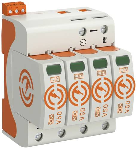 OBO Bettermann 5093518 V50-4+FS-280 Combicontroller 50 kA 1St. OBO Bettermann 5093518 V50-4+FS-280 Combicontroller 50 kA 1St. von OBO Bettermann