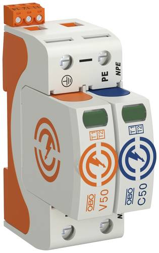 OBO Bettermann 5093531 V50-1+NPE+FS-280 Combicontroller 50 kA 1St. OBO Bettermann 5093531 V50-1+NPE+FS-280 Combicontroller 50 kA 1St. von OBO Bettermann