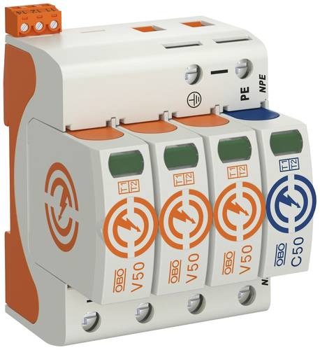 OBO Bettermann 5093533 V50-3+NPE+FS-280 Combicontroller 50 kA 1St. OBO Bettermann 5093533 V50-3+NPE+FS-280 Combicontroller 50 kA 1St. von OBO Bettermann