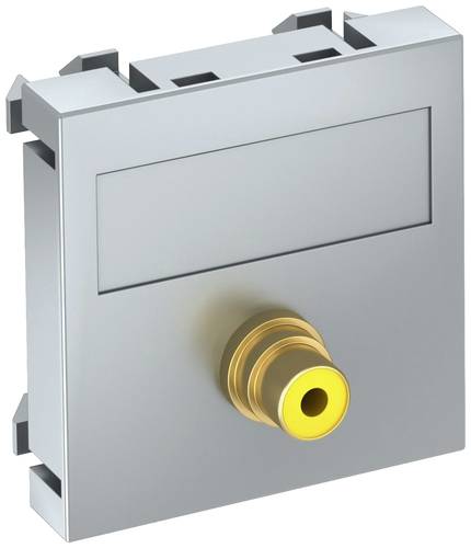OBO Bettermann 6105000 Abdeckung Multimediaträger (B x H x T) 45 x 45 x 9mm 1 St. Aluminium von OBO Bettermann