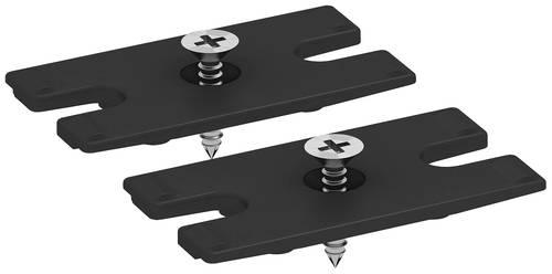 OBO Bettermann 6116986 Befestigungs-Set Schwarz von OBO Bettermann