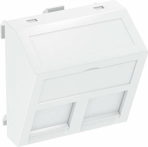 OBO Bettermann 6119 298 Abdeckung Datentechnikträger (B x H x T) 45 x 45 x 26mm 1 St. Weiß von OBO Bettermann