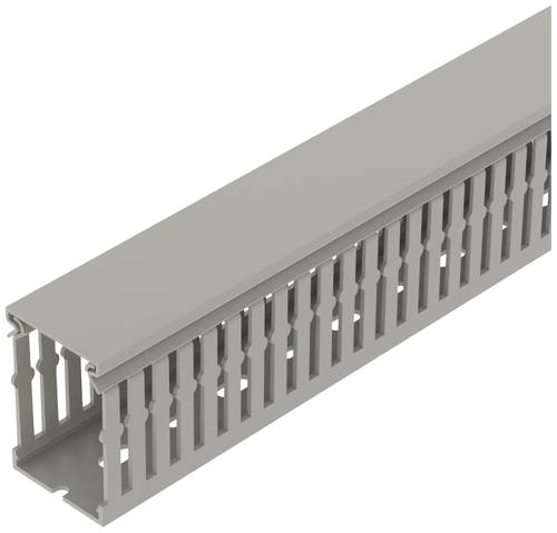OBO Bettermann 6132500 Verdrahtungskanal Oberteil (L x B x H) 2000 x 40 x 60mm 24 St. Grau von OBO Bettermann