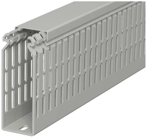 OBO Bettermann 6178435 Verdrahtungskanal (L x B x H) 2000 x 37.5 x 100mm 1 St. Stein-Grau von OBO Bettermann