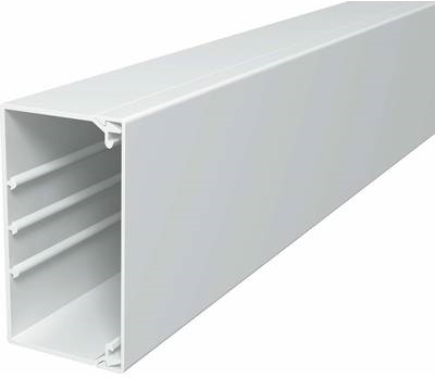 OBO Bettermann 6191215 Kabelkanal (L x B x H) 2000 x 110 x 60 mm 1 Stück Reinweiß (6191215) von OBO Bettermann