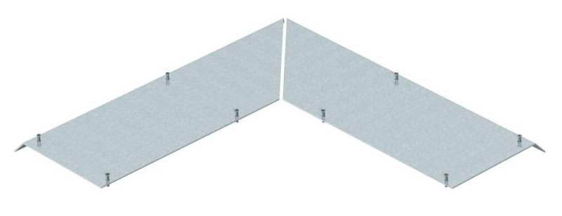 OBO Bettermann Außeneck-Blinddeckel AIKF AEA 15040 7404886 von OBO Bettermann