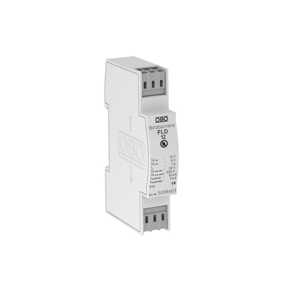 OBO Bettermann Blitzbarriere FLD 12 5098603 OBO Bettermann Blitzbarriere FLD 12 5098603 von OBO Bettermann