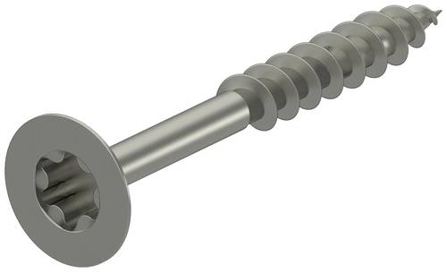 OBO Bettermann OTSC 5,0x60 A4 3191078 Spanplattenschraube 5mm 60mm Sechsrund Stahl nicht rostend 100 von OBO Bettermann