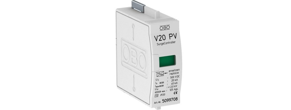 OBO Bettermann SurgeController V20-C 0-500PV 5099708 OBO Bettermann SurgeController V20-C 0-500PV 5099708 von OBO Bettermann