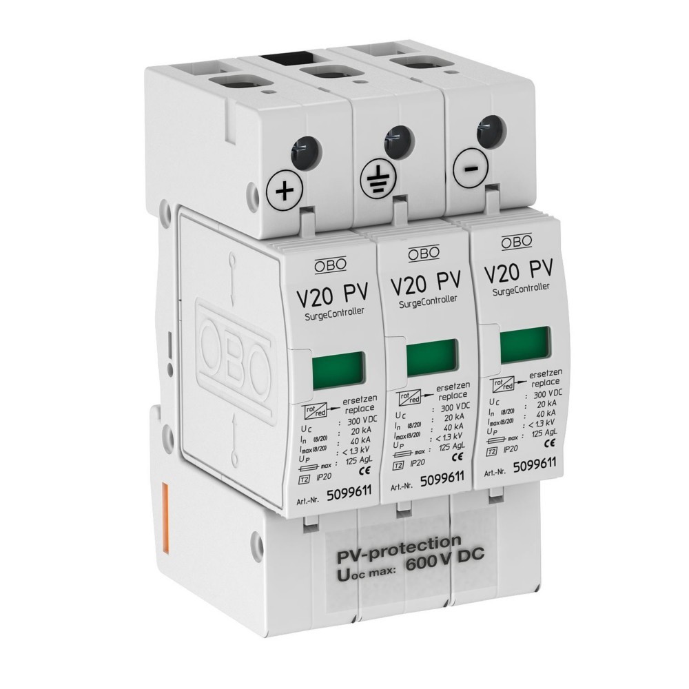 OBO Bettermann SurgeController V20-C 3PH-600 5094605 OBO Bettermann SurgeController V20-C 3PH-600 5094605 von OBO Bettermann