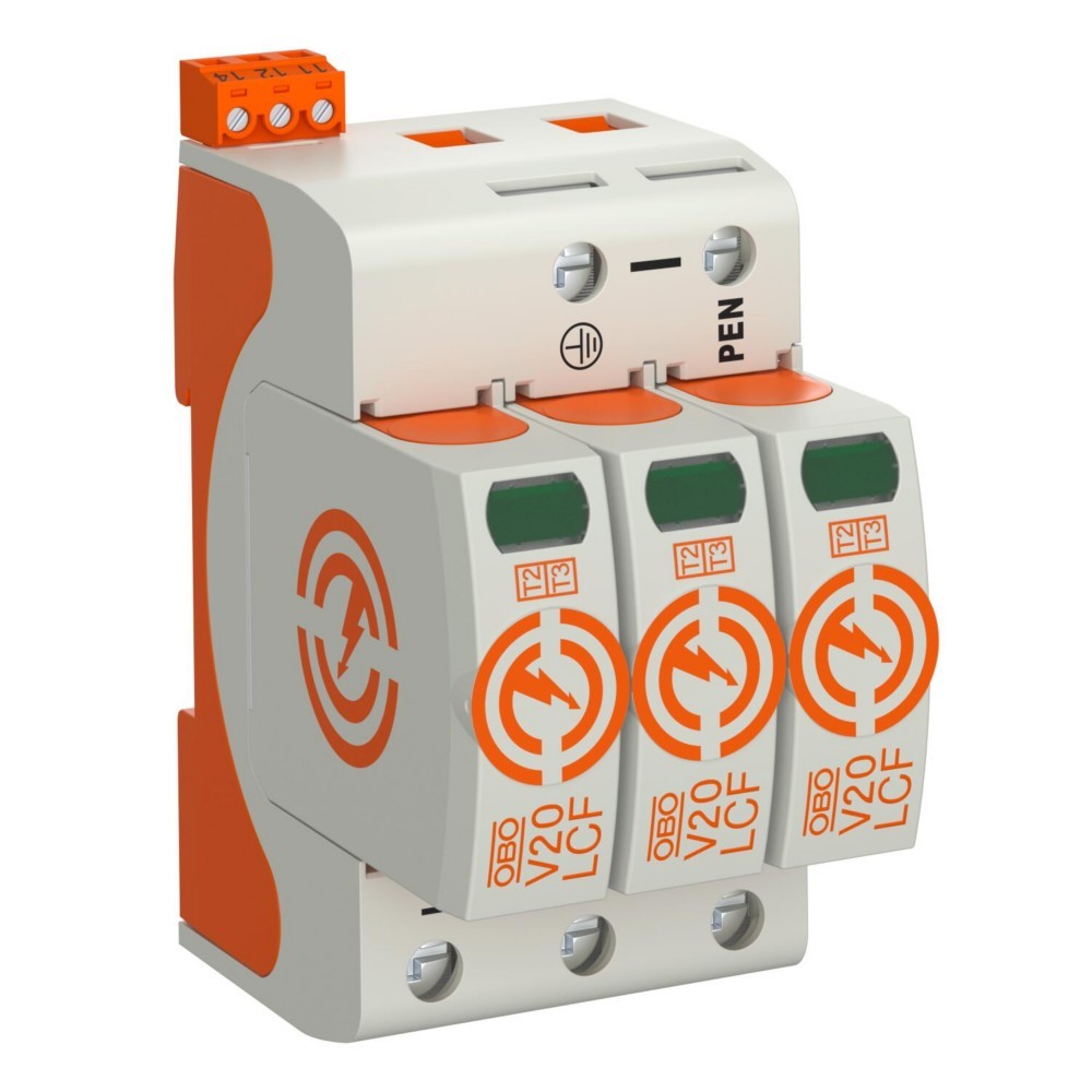 OBO Bettermann SurgeController V20 V20-LCF-3+FS-280 5095540 OBO Bettermann SurgeController V20 V20-LCF-3+FS-280 5095540 von OBO Bettermann
