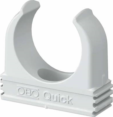Quick-Schelle 2955 F/M20 reinweiss flammwidrig (2149357) von OBO Bettermann