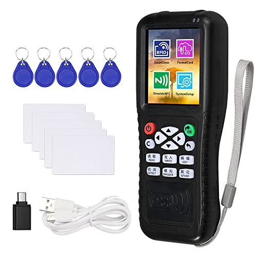 OBO HANDS iCopy Advanced Super RFID-Kartenleser mit voller Decode-Funktion, intelligente Verschlüsselung, Duplikator, Kopierer, Schreibgerät, unterstützt Telefon-App + T57 Schlüsselanhänger, UID-Karte OBO HANDS iCopy Advanced Super RFID-Kartenleser mit voller Decode-Funktion, intelligente Verschlüsselung, Duplikator, Kopierer, Schreibgerät, unterstützt Telefon-App + T57 Schlüsselanhänger, UID-Karte von OBO HANDS
