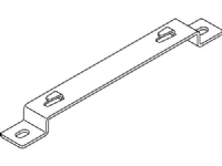 OBO Wandhalterung Höhe 20 mm, Breite 50 mmverzinkt von OBO