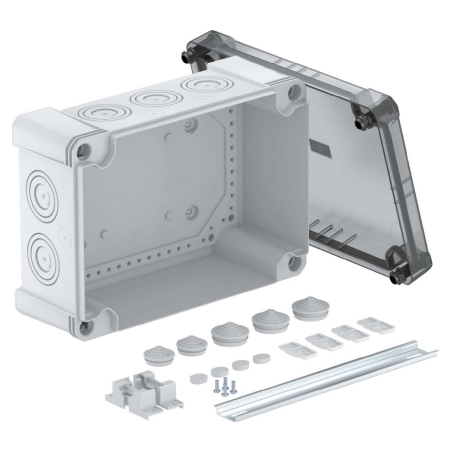 X25 R LGR-TR  - Kabelabzweigkasten m.transp. Deckel X25 R LGR-TR von OBO