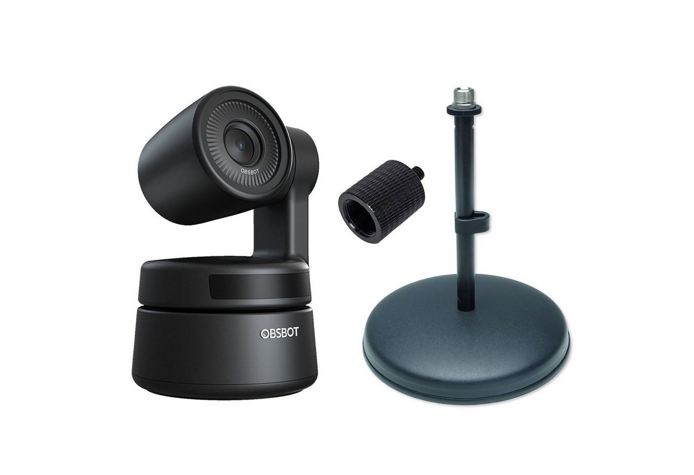 OBSBOT Obsbot Tiny USB Webcam mit Stativ mit SA-Adapter Webcam von OBSBOT