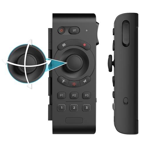 OBSBOT Tail Air Remote Controller, PTZ-Steuerung über Gimbal-Knopf oder Handgelenksbewegungen, Bluetooth Wirelessly Connect bis zu 3 OBSBOT Tail Air Geräte OBSBOT Tail Air Remote Controller, PTZ-Steuerung über Gimbal-Knopf oder Handgelenksbewegungen, Bluetooth Wirelessly Connect bis zu 3 OBSBOT Tail Air Geräte von OBSBOT