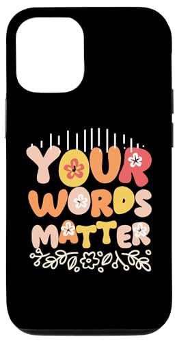Deine Worte sind wichtig, lustiger SLP-Sprachpathologe Hülle für iPhone 12/12 Pro Deine Worte sind wichtig, lustiger SLP-Sprachpathologe Hülle für iPhone 12/12 Pro von OBUYZ