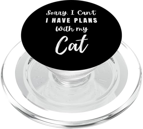 Ich habe Pläne mit meiner Katze PopSockets PopGrip für MagSafe Ich habe Pläne mit meiner Katze PopSockets PopGrip für MagSafe von OBUYZ