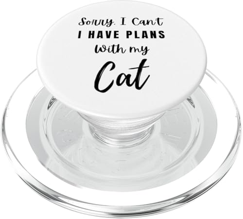 Ich habe Pläne mit meiner Katze PopSockets PopGrip für MagSafe Ich habe Pläne mit meiner Katze PopSockets PopGrip für MagSafe von OBUYZ