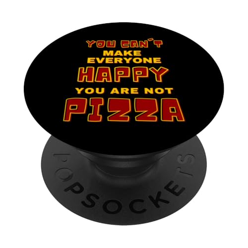 Lustige Pizza-Liebhaber PopSockets Klebender PopGrip von OBUYZ