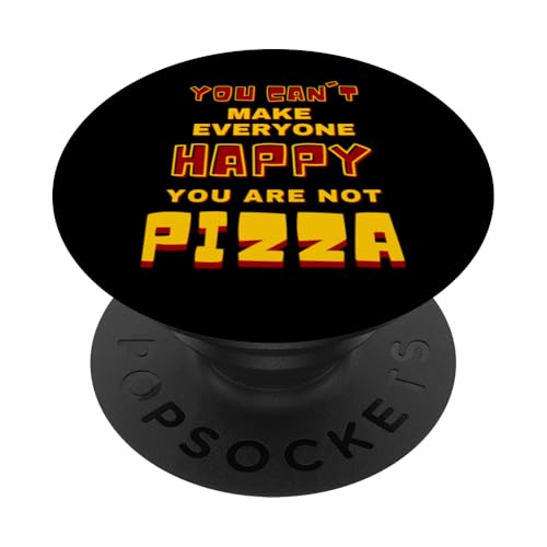Lustige Pizza-Liebhaber PopSockets Klebender PopGrip von OBUYZ