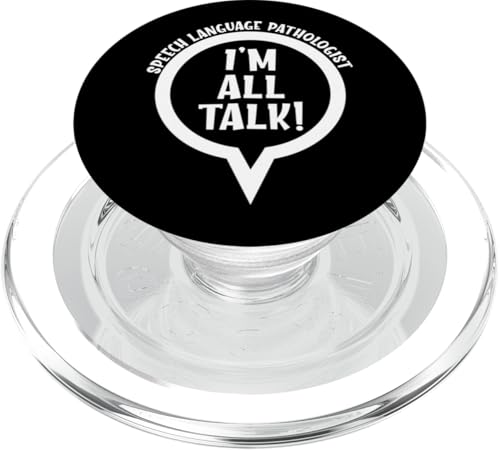 Lustige Sprache, Pathologe SLP PopSockets PopGrip für MagSafe Lustige Sprache, Pathologe SLP PopSockets PopGrip für MagSafe von OBUYZ