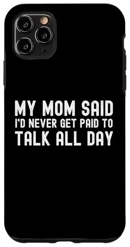 Lustiger SLP Sprachpathologe My Mom Said Hülle für iPhone 11 Pro Max Lustiger SLP Sprachpathologe My Mom Said Hülle für iPhone 11 Pro Max von OBUYZ