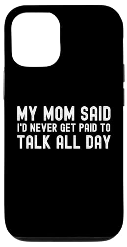 Lustiger SLP Sprachpathologe My Mom Said Hülle für iPhone 12/12 Pro Lustiger SLP Sprachpathologe My Mom Said Hülle für iPhone 12/12 Pro von OBUYZ