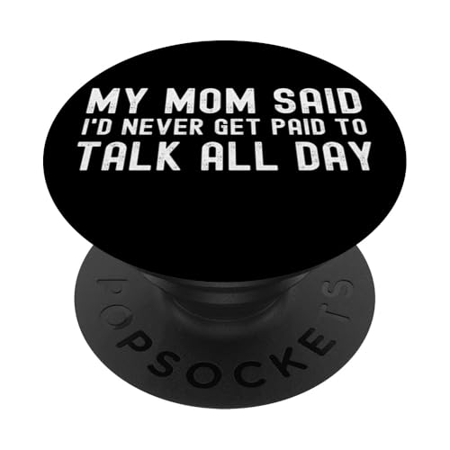 Lustiger SLP Sprachpathologe My Mom Said PopSockets Klebender PopGrip Lustiger SLP Sprachpathologe My Mom Said PopSockets Klebender PopGrip von OBUYZ