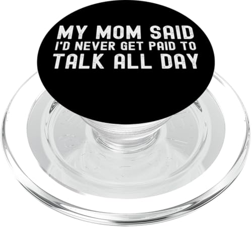 Lustiger SLP Sprachpathologe My Mom Said PopSockets PopGrip für MagSafe Lustiger SLP Sprachpathologe My Mom Said PopSockets PopGrip für MagSafe von OBUYZ