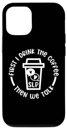 Lustiger Sprachpathologe Ich trinke den Kaffee, dann reden wir Hülle für iPhone 12/12 Pro Lustiger Sprachpathologe Ich trinke den Kaffee, dann reden wir Hülle für iPhone 12/12 Pro von OBUYZ