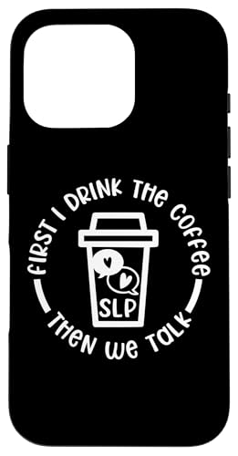 Lustiger Sprachpathologe Ich trinke den Kaffee, dann reden wir Hülle für iPhone 16 Pro Lustiger Sprachpathologe Ich trinke den Kaffee, dann reden wir Hülle für iPhone 16 Pro von OBUYZ