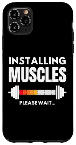 Lustiges Fitnessstudio, Workout, Fitness, Muskelaufbau Hülle für iPhone 11 Pro Max von OBUYZ