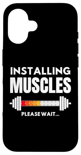 Lustiges Fitnessstudio, Workout, Fitness, Muskelaufbau Hülle für iPhone 16 Lustiges Fitnessstudio, Workout, Fitness, Muskelaufbau Hülle für iPhone 16 von OBUYZ